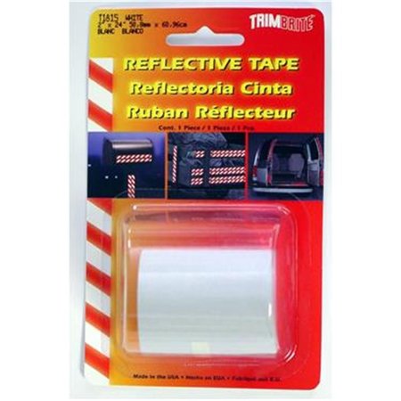 WHOLE-IN-ONE T1815 Reflective Tape; White; 2 In. X 24 Ft. WH345624